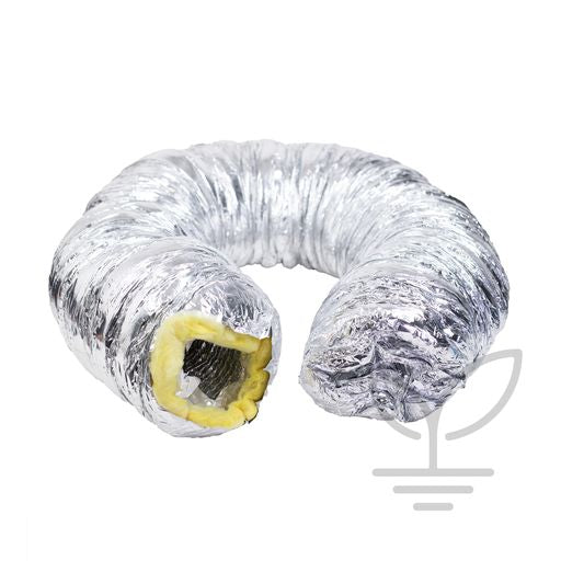 Insulated Air Ducting - 150mm (6") x 5m
