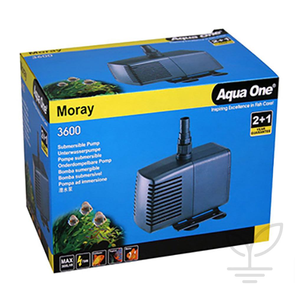 Aqua One Moray 3600 - 3600L/Hr Submersible Water Pump