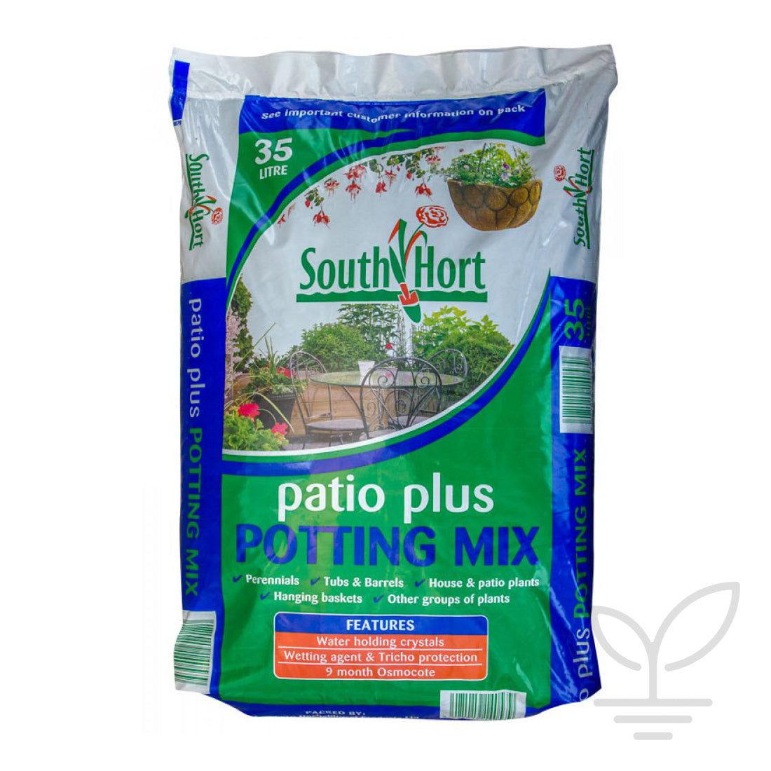 SouthHort Patio Plus Potting Mix 35L